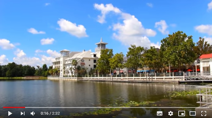 Vídeo sobre a comunidade projetada pela Disney