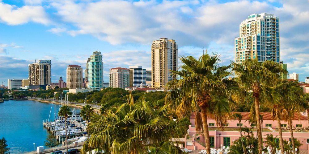 St Petersburg Florida - cidades perto de Orlando