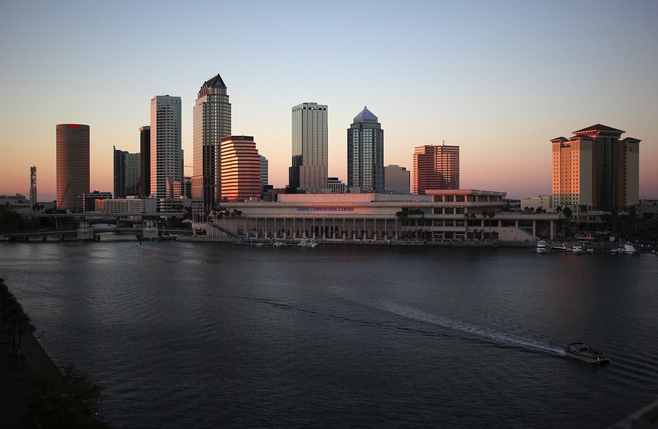 Cidade de Tampa, na Flórida.