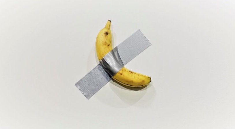 Banana é vendida na Art Basel Miami por mais de 100 mil Euros