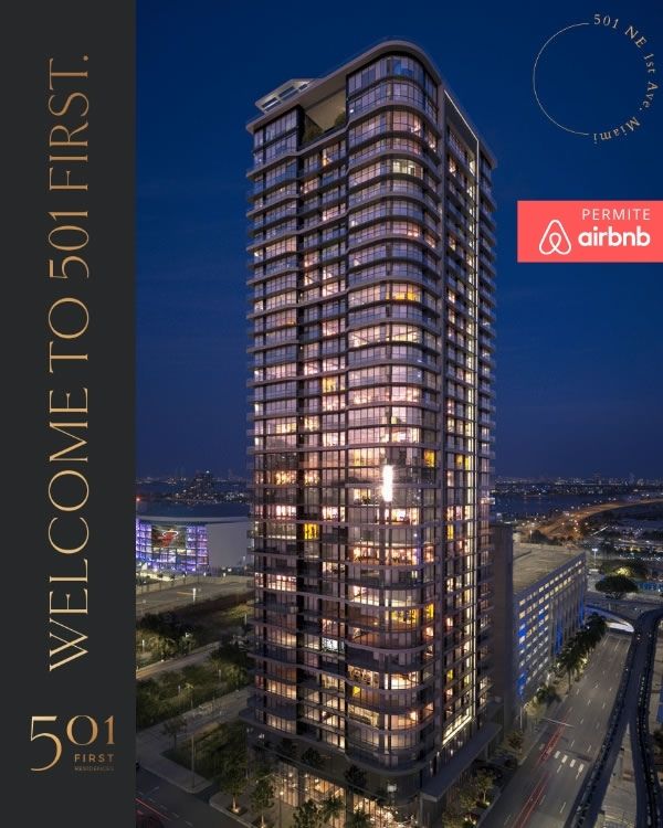 501 FIRST Residences Miami: Lançamento em Downtown